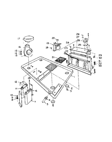 Oven base assembly