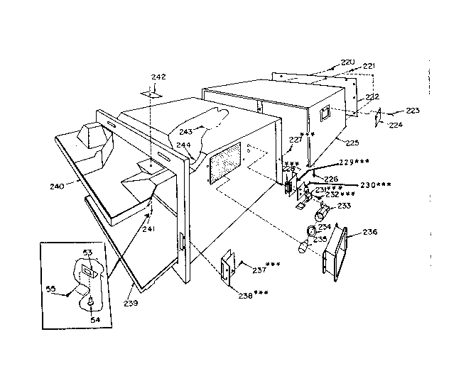 Oven right side