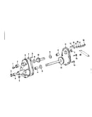 Gear case assembly no. 66029
