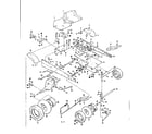 Craftsman 1318450 transaxle/wheel assembly diagram