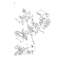 Craftsman 1318450 grill/tie bar and pulley diagram