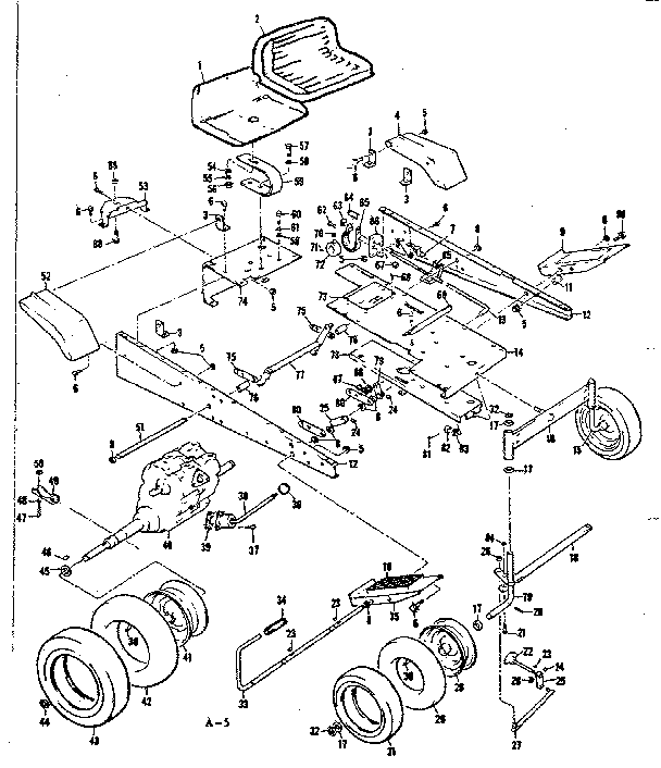 Transaxle/wheel assembly