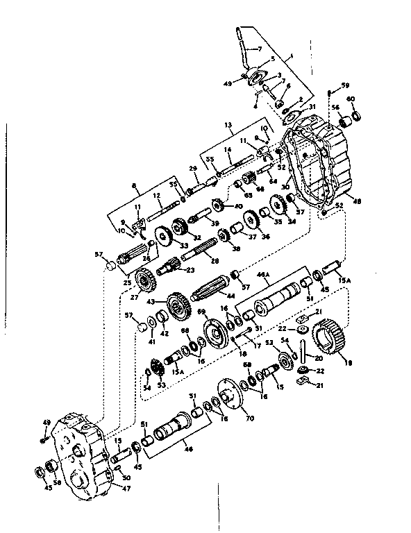 Lift rod assembly