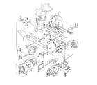 Craftsman 1318470 transaxle/wheel assembly diagram
