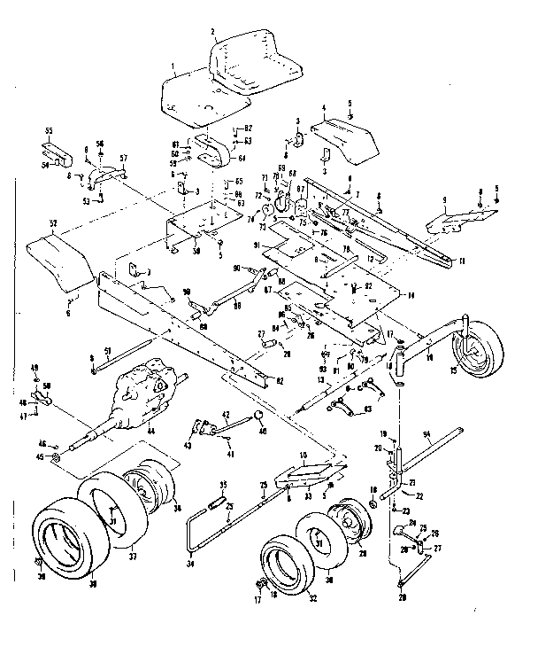 Transaxle/wheel assembly