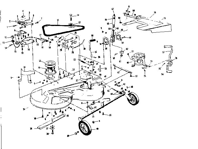 Mower deck