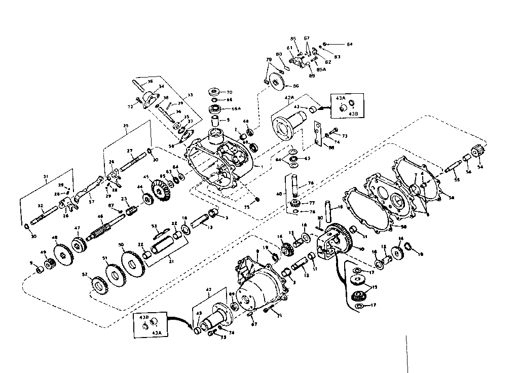 42086 (peerless model 639) transaxle