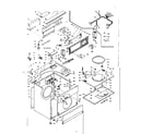 Kenmore 1106208802 machine sub-assembly diagram