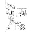 Kenmore 1106308801 bulkhead assembly diagram