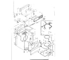 Kenmore 1106308803 machine sub-assembly diagram