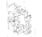 Kenmore 1106408900 machine sub-assembly diagram