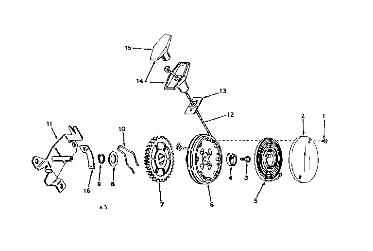 SIDE MOUNT REWIND STARTER NO. 590429