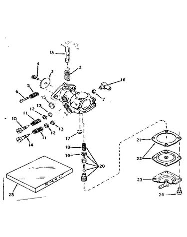 Carburetor no. 631243