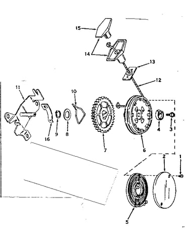 Side mount rewind starter