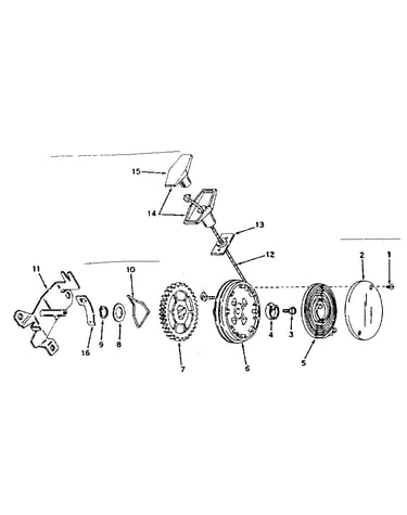 Side mount rewind starter