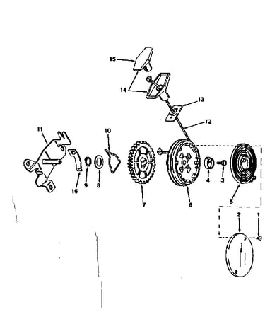 Side mount rewind starter