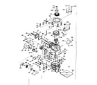Craftsman 53691183 basic engine diagram