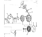 Craftsman 143187042 side mount rewind starter diagram