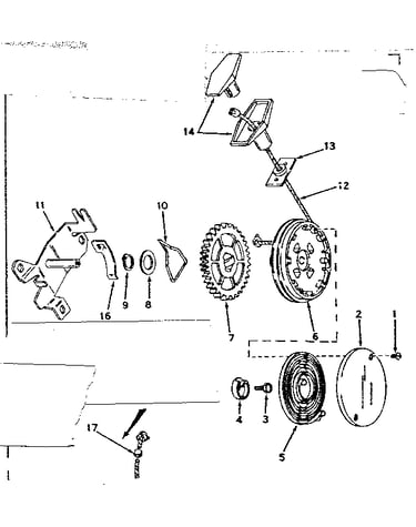 Side mount rewind starter