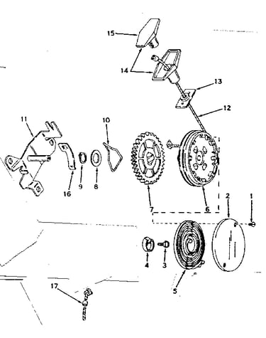 Side mount rewind starter