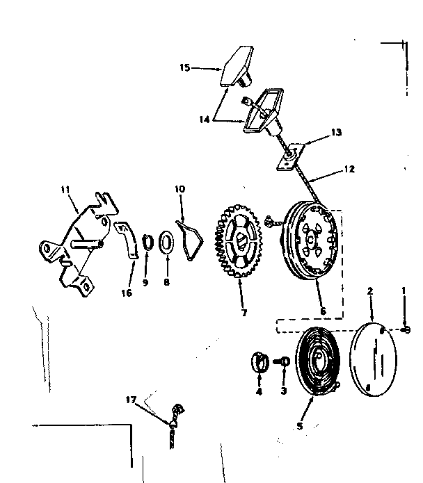 SIDE MOUNT REWIND STARTER