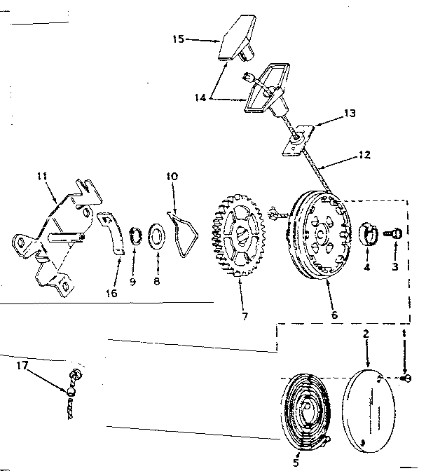 Side mount rewind starter