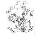 Craftsman 13197778A basic engine diagram