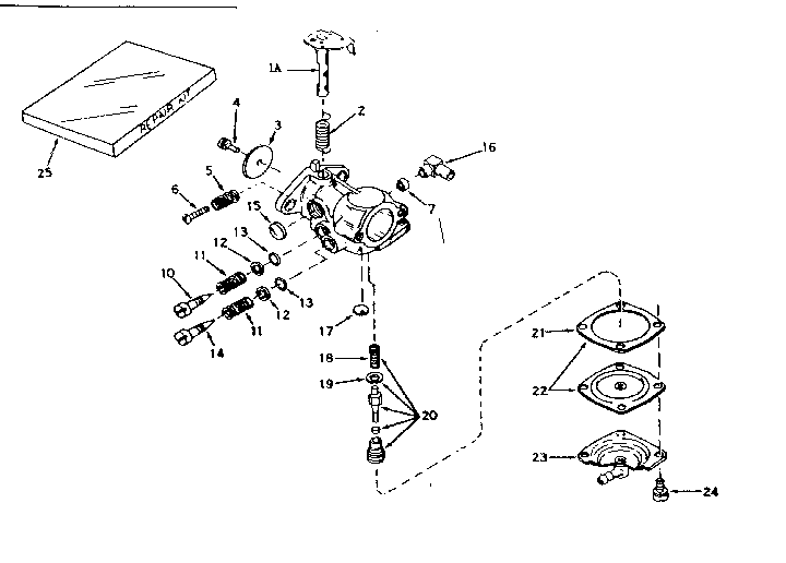 Carburetor no. 631448
