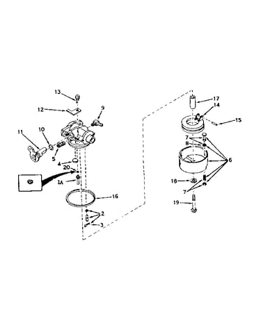 Carburetor no. 631532