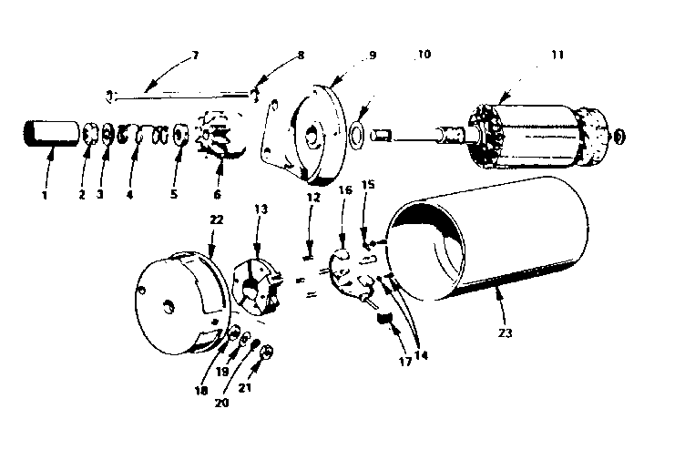 Starter parts group