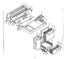 Kenmore 1197626700 body section diagram