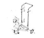 Craftsman 338179400 dolly assembly diagram