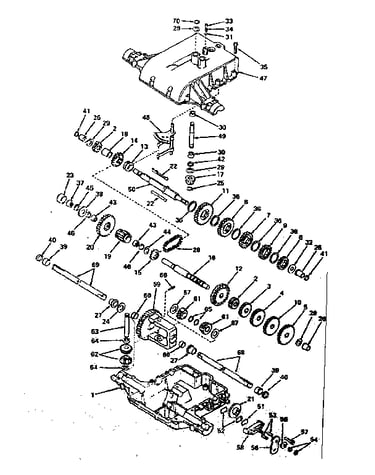 Peerless transaxle