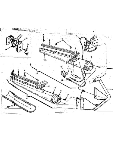 Burner & manifold assembly