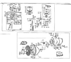 Briggs & Stratton 142700 TO 143707 (0010 - 0020) generator starter diagram