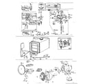 Briggs & Stratton 146700 TO 147707 (0110 - 0166) fuel tank assembly diagram