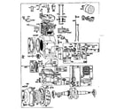 Briggs & Stratton 231401 TO 231476 (0010 - 0040) replacement parts diagram
