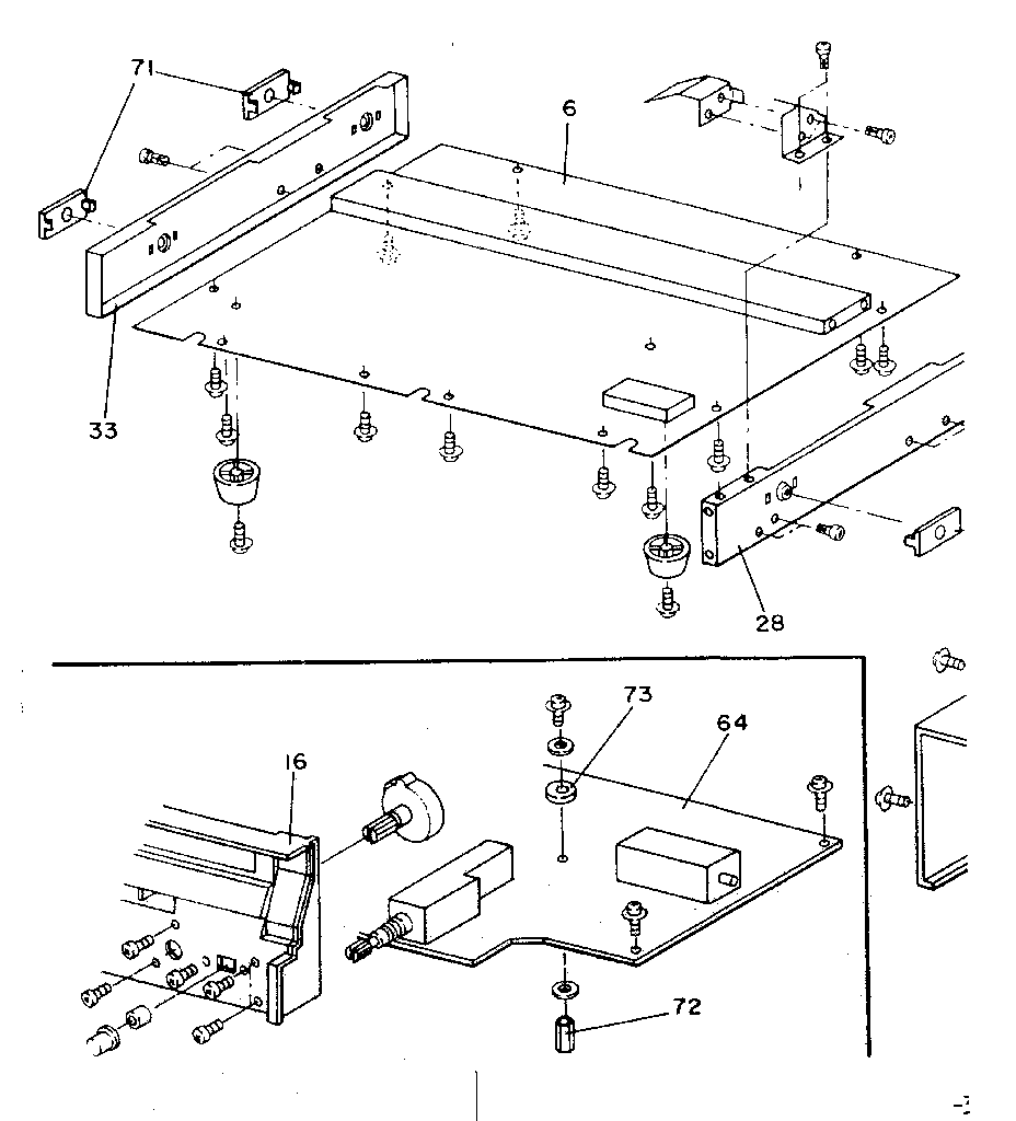 Cabinet & chassis