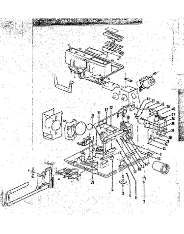 Blower, aperture and cycle mechanism