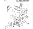 LXI 8379884 transport, index gear and lens glide assemblies diagram