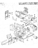 Transport, index gear and lens glide assemblies