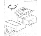 LXI 8379854 housing and tray cover assemblies diagram