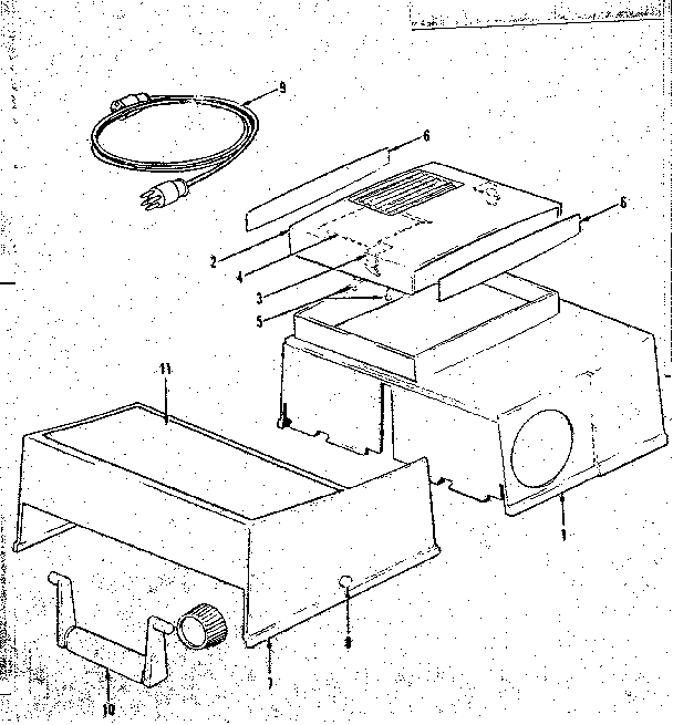 Housing and tray cover assemblies
