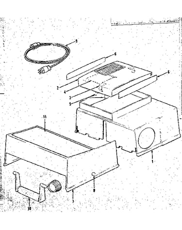 Housing and tray cover assemblies