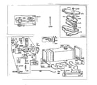 Briggs & Stratton 190700 TO 190799 (1015 - 1026) air cleaner, carburetor, and fuel tank assembly diagram