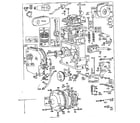 Briggs & Stratton 170400 TO 170499 (0510 - 0570) replacement parts diagram