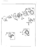 Flywheel assembly and stator