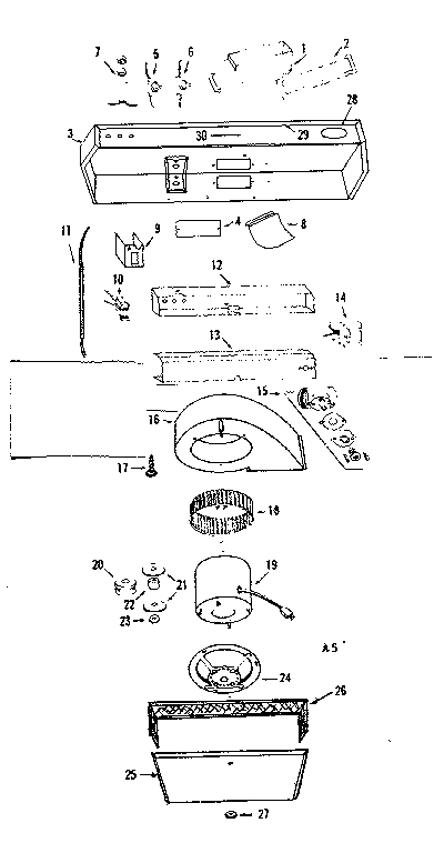 Range hood turbo-flo