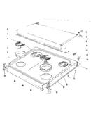 Cook top section