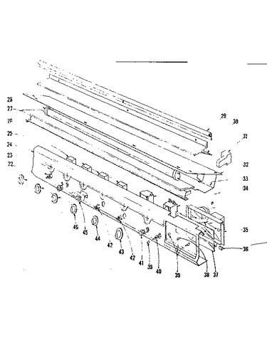 Control panel section